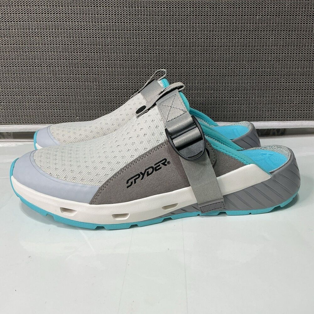 Spyder Ranger Womens Grey Blue Ariaprene Slip On Shoes Size 11M SP-S2390022